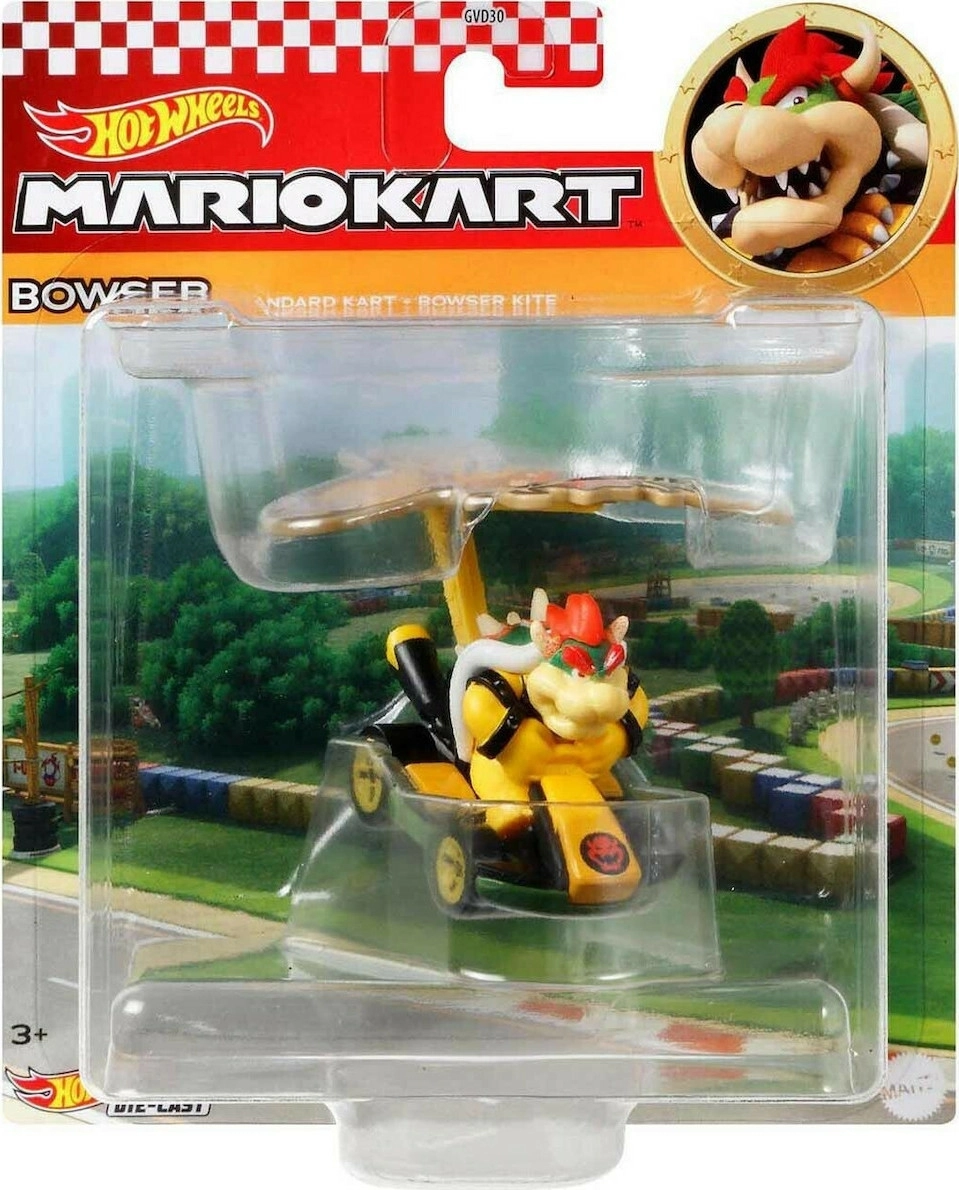 Mattel Hot Wheels Αυτοκινητάκια Mario Kart Με Ανεμόπτερο (GVD33) 2 Mattel Hot Wheels Αυτοκινητάκια Mario Kart Με Ανεμόπτερο (GVD33) - Image 2