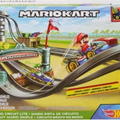 Mattel Hot Wheels Πίστα Ταχύτητας Mario Kart Με Εμπόδια (GHK15)