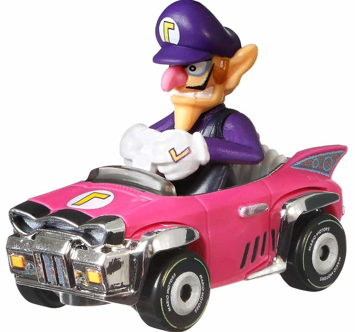 Mattel Hot Wheels Αυτοκινητάκια Mario Kart Waluigi (GJH54) 2 Mattel Hot Wheels Αυτοκινητάκια Mario Kart Waluigi (GJH54) - Image 2