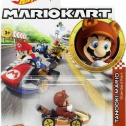 Mattel Hot Wheels Αυτοκινητάκια Mario Kart Tanooki Mario (GJH55) -Αυτοκίνητα Εκπτώσεις 201496 1