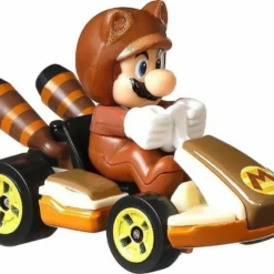 Mattel Hot Wheels Αυτοκινητάκια Mario Kart Tanooki Mario (GJH55) -Αυτοκίνητα Εκπτώσεις 201496 1
