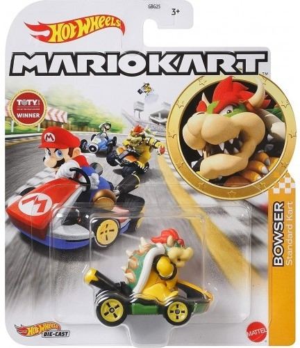 Mattel Hot Wheels Αυτοκινητάκια Mario Kart Bowser Standard Kart (GRN20) 1 Mattel Hot Wheels Αυτοκινητάκια Mario Kart Bowser Standard Kart (GRN20)