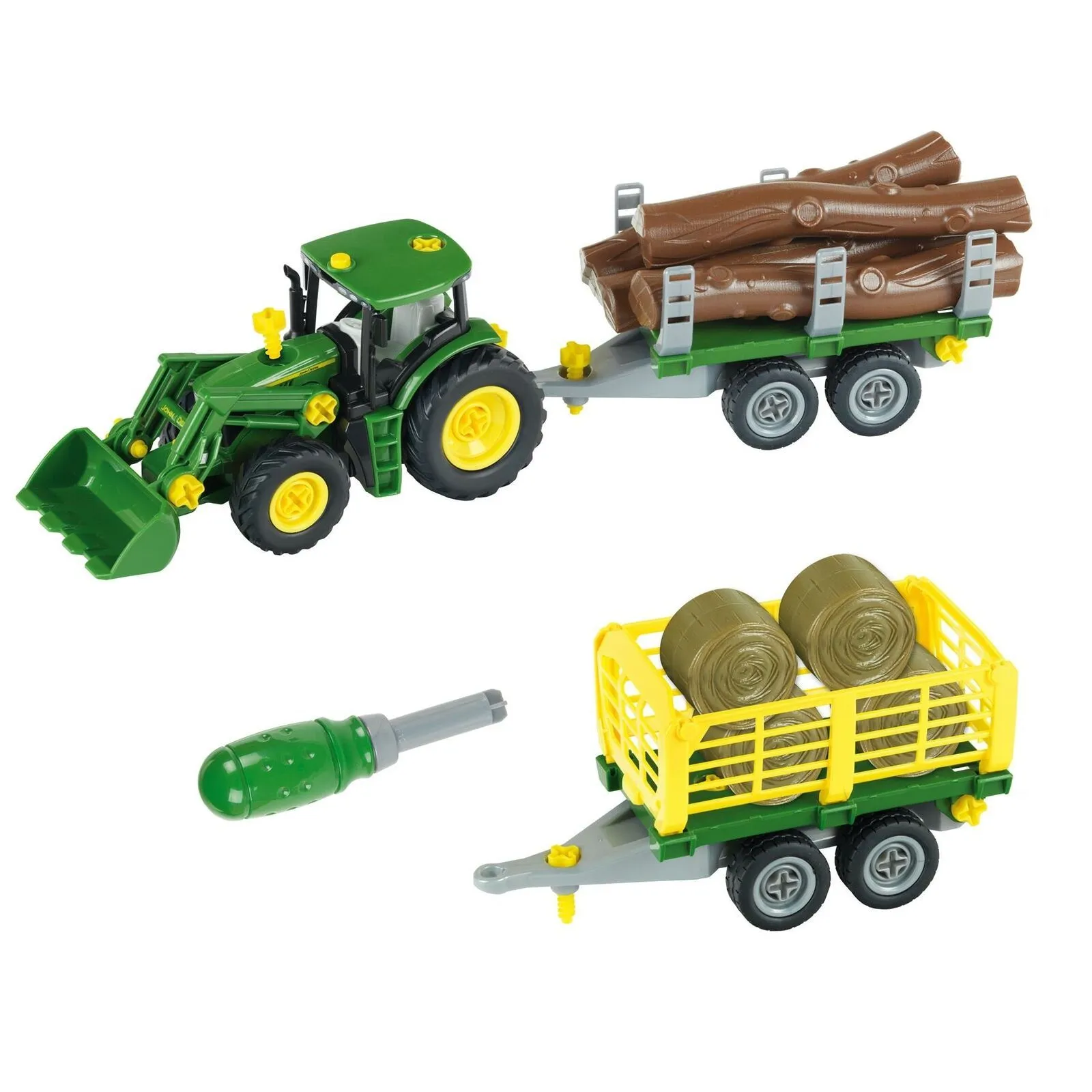 Klein John Deere Τρακτέρ Με Καρότσα (3906) 1 Klein John Deere Τρακτέρ Με Καρότσα (3906)