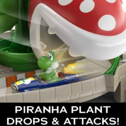 Mattel Hot Wheels Mario Kart Πίστες Επιπέδων Piranha Set (GFY47) -Αυτοκίνητα Εκπτώσεις 202017 4