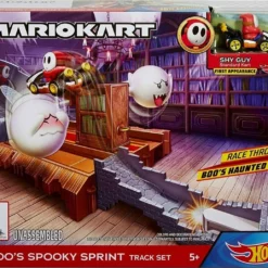 Mattel Hot Wheels Mario Kart Πίστες Επιπέδων Boo Playset (GNM23)