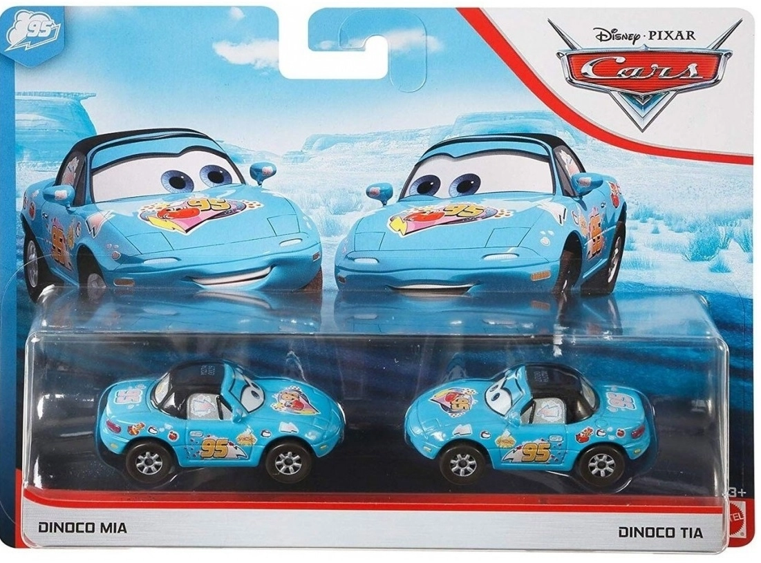 Mattel Cars 3 Αυτοκινητάκια – Σετ Των 2 Dinoco Mia Και Dinoco Tia (GKB77) 3 Mattel Cars 3 Αυτοκινητάκια – Σετ Των 2 Dinoco Mia Και Dinoco Tia (GKB77) - Image 3