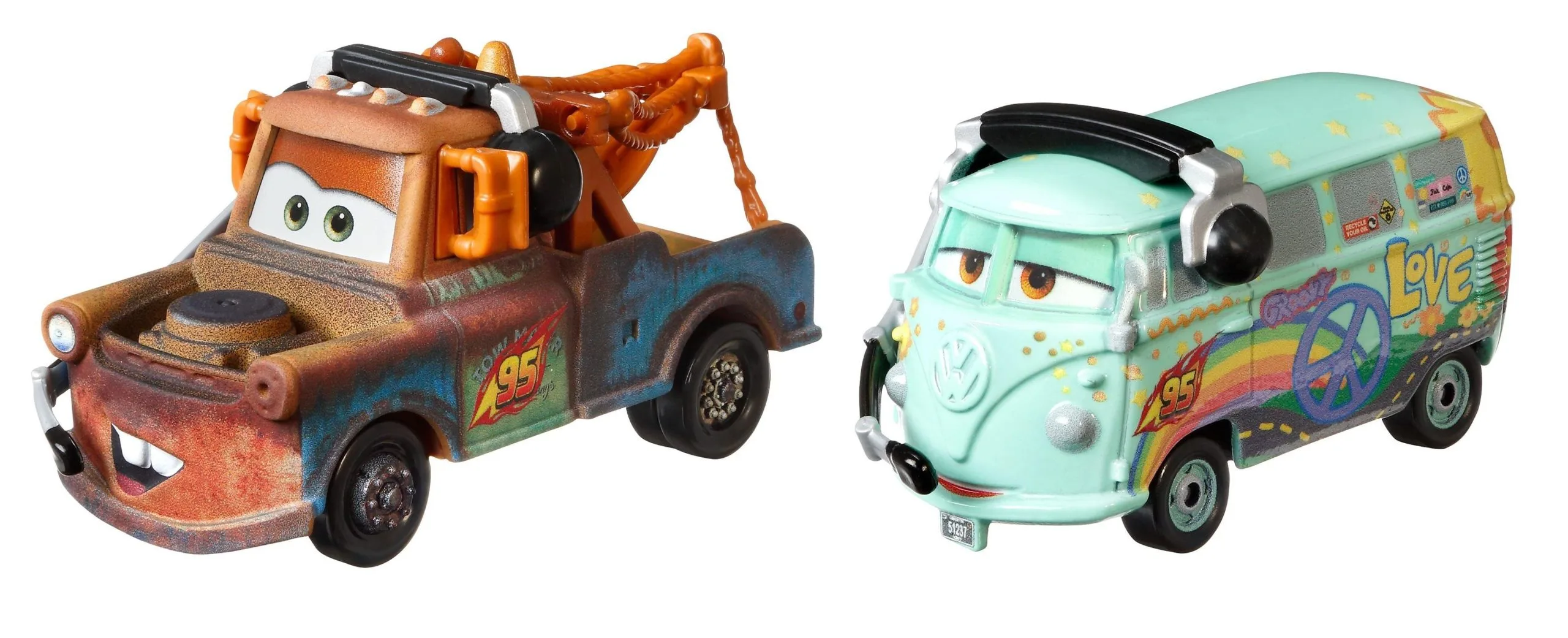 Mattel Cars 3 Αυτοκινητάκια – Σετ Των 2 Martin / Fillmore (GKB84) 2 Mattel Cars 3 Αυτοκινητάκια – Σετ Των 2 Martin / Fillmore (GKB84) - Image 2