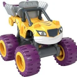 Fisher Price Blaze Όχημα Die Cast Race Car Monster Engine Stripes (GWX79)