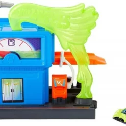 Mattel Hot Wheels Βασικές Πίστες City Toxic Super Fuel Stop (GYP37) -Αυτοκίνητα Εκπτώσεις 203628 3