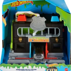 Mattel Hot Wheels Βασικές Πίστες City Police Station Breakout (GYP38) -Αυτοκίνητα Εκπτώσεις 203629 1