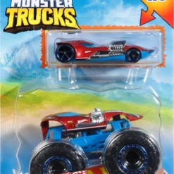 Mattel Hot Wheels Οχήματα Monster Truck 1:64 Twin Mill Monster Truck And Dcc (GRH84)