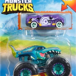 Mattel Hot Wheels Οχήματα Monster Truck 1:64 Mega – Wrex (GYL94)