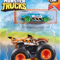 Mattel Hot Wheels Οχήματα Monster Truck 1:64 Tiger Shark (GYL95)