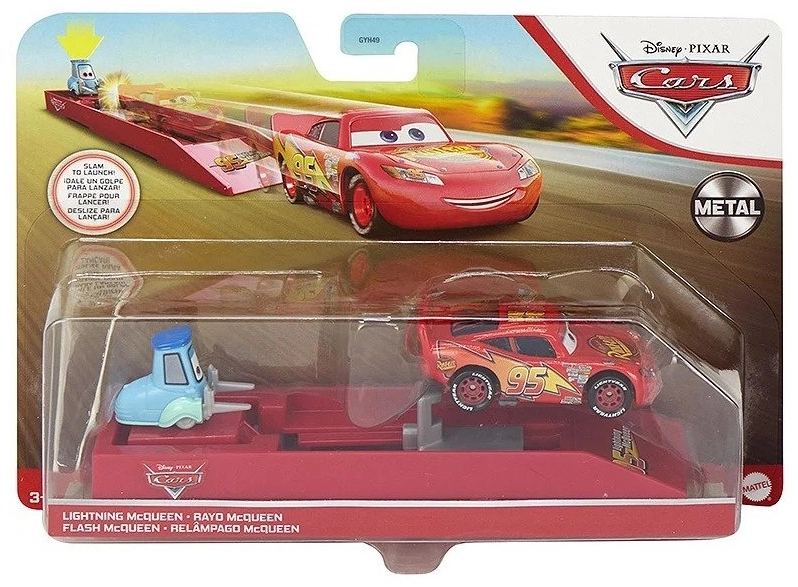 Mattel Cars Εκτοξευτής Με Αυτοκινητάκι Diecast Launchers McQueen (GYH50) 2 Mattel Cars Εκτοξευτής Με Αυτοκινητάκι Diecast Launchers McQueen (GYH50) - Image 2