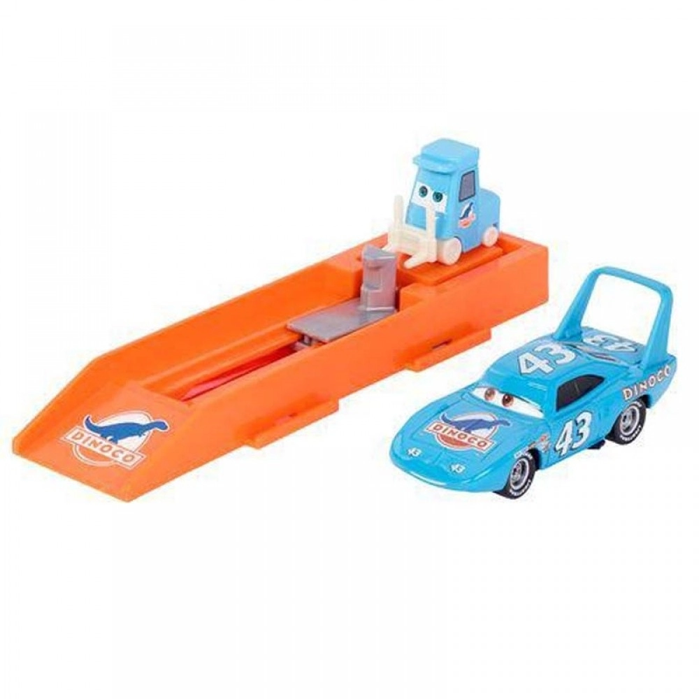 Mattel Cars Εκτοξευτής Με Αυτοκινητάκι Diecast Launchers The King (GYH53) 2 Mattel Cars Εκτοξευτής Με Αυτοκινητάκι Diecast Launchers The King (GYH53) - Image 2