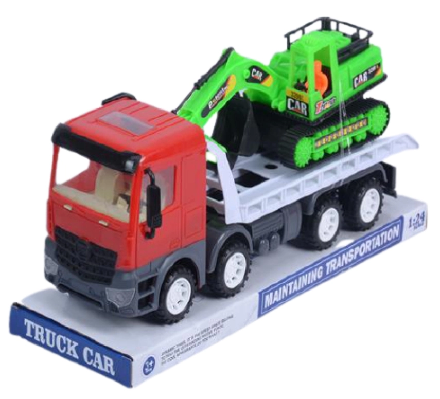 Blue Toys Όχημα Friction Φορτηγό Με Δομικό Όχημα (MKH120807) 1 Blue Toys Όχημα Friction Φορτηγό Με Δομικό Όχημα (MKH120807)