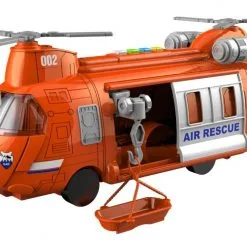 Blue Toys Μπαταριοκίνητο Ελικόπτερο Διάσωσης Με Φως Και Ήχο (MKM263110)