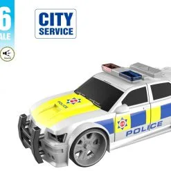 Blue Toys Μπαταριοκίνητο Αστυνομικό Όχημα Με Φως Και Ήχο (MKM263452)