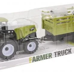 Blue Toys Όχημα Friction Τρακτέρ Με Καρότσα Και Ζωάκια (MKM560209) -Αυτοκίνητα Εκπτώσεις 204272 1