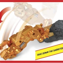 Mattel Hot Wheels Monster Trucks Sabertooth Showdown (GYL10) -Αυτοκίνητα Εκπτώσεις 206580 2