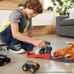 Mattel Hot Wheels Monster Trucks Sabertooth Showdown (GYL10) -Αυτοκίνητα Εκπτώσεις 206580 4