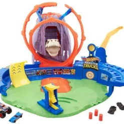 Mattel Hot Wheels Monster Trucks Πίστα Ηφαίστειο Με T-Rex (GYL14) -Αυτοκίνητα Εκπτώσεις 206581 1