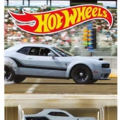 Mattel Hot Wheels Αυτοκινητάκι Αυτοκινητοβιομηχανίες 1/4 Mile Kings 18′ Dodge Challenger Srt Demon (GRP29) -Αυτοκίνητα Εκπτώσεις 208239 2