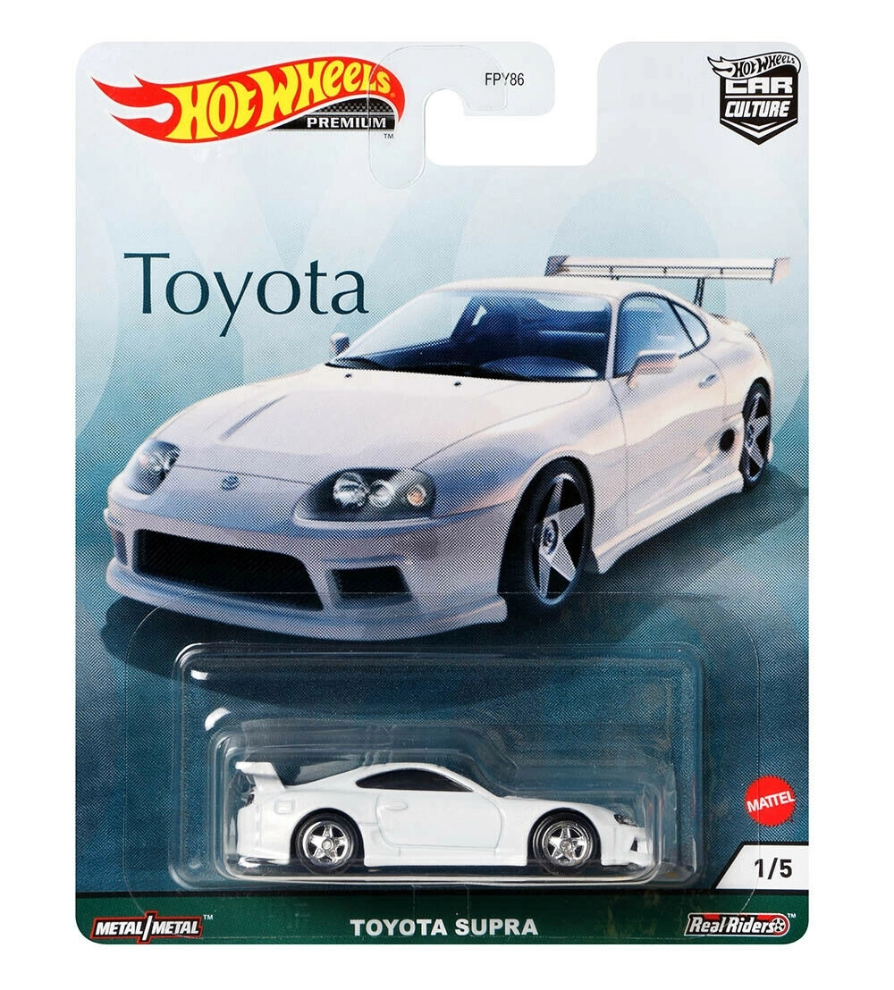 Mattel Hot Wheels Αυτοκινητάκια Συλλεκτικά Αγωνιστικά Toyota Supra 1/5 (GRJ96) 1 Mattel Hot Wheels Αυτοκινητάκια Συλλεκτικά Αγωνιστικά Toyota Supra 1/5 (GRJ96)