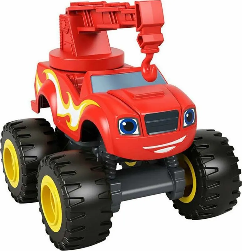 Fisher Price Blaze Οχήματα Die Cast Construction Blaze (GYD02) 3 Fisher Price Blaze Οχήματα Die Cast Construction Blaze (GYD02) - Image 3