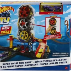 Mattel Hot Wheels Πίστα City Με Περιστρεφόμενες Ρόδες (HDP02) -Αυτοκίνητα Εκπτώσεις 210478 1