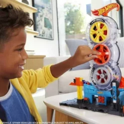 Mattel Hot Wheels Πίστα City Με Περιστρεφόμενες Ρόδες (HDP02) -Αυτοκίνητα Εκπτώσεις 210478 2