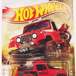 Mattel Hot Wheels Αυτοκινητάκια – Αυτοκινητοβιομηχανίες -Mud Runners- ’67 Jeepster Commando (HDH08)
