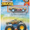 Mattel Hot Wheels Οχήματα Monster Trucks 1:64 Chassis Snapper (HDB99)