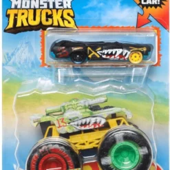 Mattel Hot Wheels Οχήματα Monster Trucks 1:64 Invader (HDB97)