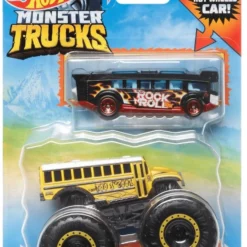 Mattel Hot Wheels Οχήματα Monster Trucks 1:64 Too S’cool (HDB92)