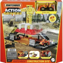 Matchbox Μικρά Σετ Δράσης – Construction (HDL33) -Αυτοκίνητα Εκπτώσεις 210681 1