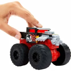 Mattel Hot Wheels Οχήματα Monster Trucks Με Φώτα Και Ήχους Roarin Wreckers Bone Shaker Truck (HDX61) -Αυτοκίνητα Εκπτώσεις 211787 2