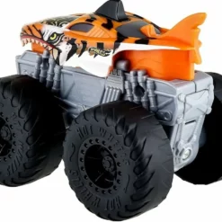 Mattel Hot Wheels Οχήματα Monster Trucks Με Φώτα Και Ήχους Roarin Wreckers Tiger Shark Truck (HDX62) -Αυτοκίνητα Εκπτώσεις 211788 3