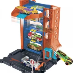 Mattel Hot Wheels City Πίστα Πάρκινγκ (HDR28) 10 Mattel Hot Wheels City Πίστα Πάρκινγκ (HDR28) -Αυτοκίνητα Εκπτώσεις 212202 4