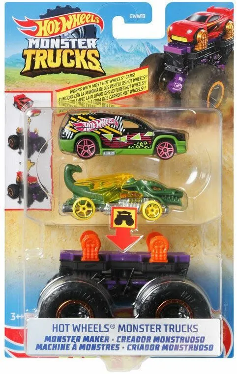 Mattel Hot Wheels Monster Trucks Maker (HDV02) 1 Mattel Hot Wheels Monster Trucks Maker (HDV02)