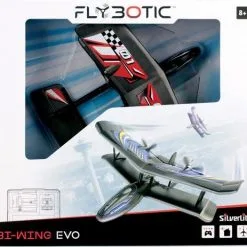 Silverlit Τηλεκατευθυνόμενο Αεροπλάνο Flybotic Bi-Wing Evo Κόκκινο (7530-85739)