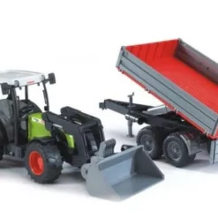 Bruder Τρακτέρ Class Nectis 267 Με Φορτωτή και Καρότσα (BR002112)