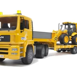 Bruder Επικαθήμενο Φορτηγό Man Με Φορτωτή (BR002776)