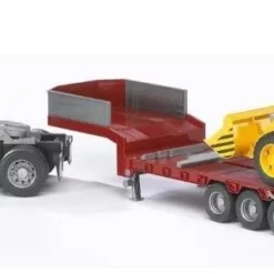 Bruder Φορτηγό Με Επικαθήμενη Καρότσα και Jcb (BR002813) -Αυτοκίνητα Εκπτώσεις 213102 1