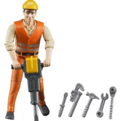 Bruder Άνδρας Εργάτης Με Κομπρεσέρ (BR060020)