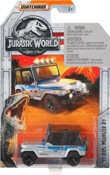 Matchbox Μεταλλικα Αυτοκίνητα Jurassic World Σε 10 Σχέδια (FMW90) 5 Matchbox Μεταλλικα Αυτοκίνητα Jurassic World Σε 10 Σχέδια (FMW90) - Image 5