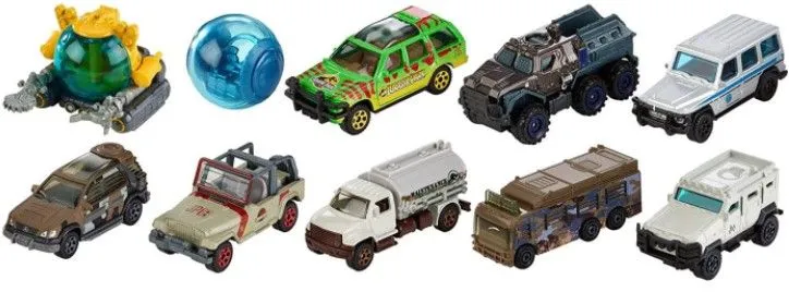 Matchbox Μεταλλικα Αυτοκίνητα Jurassic World Σε 10 Σχέδια (FMW90) 8 Matchbox Μεταλλικα Αυτοκίνητα Jurassic World Σε 10 Σχέδια (FMW90) - Image 8