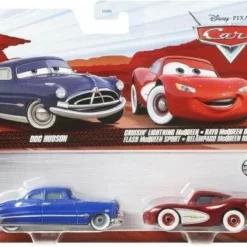 Mattel Cars 3 Αυτοκινητάκια – Σετ Των 2 Doc Hudson Και Cruisin Lightning McQueen (HFB81) -Αυτοκίνητα Εκπτώσεις 213623 1