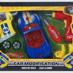 Blue Toys Αυτοκίνητο Αγώνων 2 σε 1 Με Φως και Ήχους (MKM648382) -Αυτοκίνητα Εκπτώσεις 215084 1