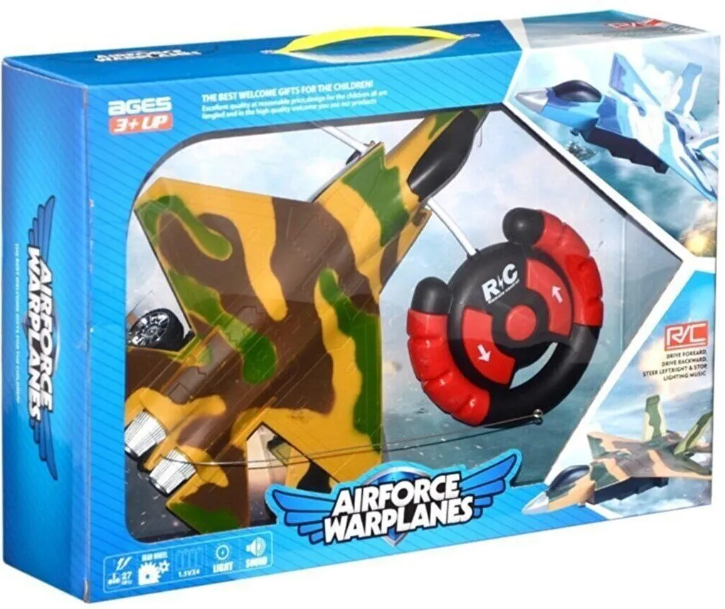 Blue Toys R/C Τηλεκατευθυνόμενο Πολεμικό Αεροπλάνο (MKJ661561) 3 Blue Toys R/C Τηλεκατευθυνόμενο Πολεμικό Αεροπλάνο (MKJ661561) - Image 3